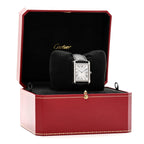 Stainless Steel Calfskin 27mm Tank Solo Quartz Watch