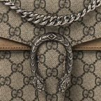 GG Supreme Monogram Mini Dionysus Shoulder Bag Taupe