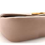 Calfskin Matelasse Super Mini GG Marmont Shoulder Bag Porcelain Rose