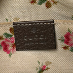 GG Supreme Monogram Web Neo Vintage Shoulder Bag Beige New Acero Crop