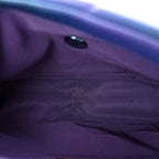 Tie Dye Calfskin Quilted Medium Chanel 19 Flap Blue Purple