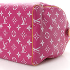 Calfskin Monogram Speedy P9 Bandouliere 40 Agate