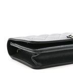 Caviar Quilted Boy Wallet On Chain WOC Black