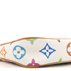 Monogram Multicolor Pochette Accessories White