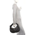 Nappa Intrecciato Teen Jodie Hobo Fondant