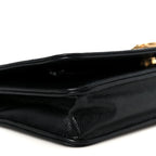 Caviar Quilted Boy Wallet On Chain WOC Black