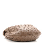Nappa Intrecciato Mini Jodie Dark Taupe
