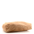 Suede Bindle Bag Warm Beige