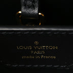 Calfskin Since 1854 Embroidered Capucines PM Black