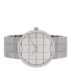 Stainless Steel Diamond Bezel 38mm La D De Dior Quartz Watch