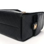 Caviar Quilted Small Chanel 25 Handbag Black