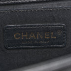 Caviar Quilted Small Boy Flap Black