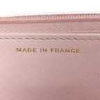 Caviar Quilted Wallet on Chain WOC Light Pink