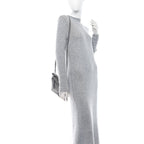 Soft Grained Calfskin Mini Puzzle Edge Bag Gunmetal