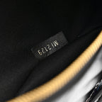 Calfskin Quilted New Wave Bumbag Black