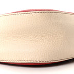 Dollar Calfskin Small Soho Disco Bag Hibiscus Red Mystic White Blue