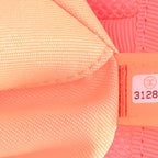 Canvas Mini Deauville Tote Pink Orange