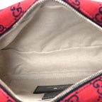 Monogram Multicolor Matelasse Diagonal Small GG Marmont Chain Shoulder Bag Red Blue