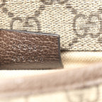 GG Supreme Monogram Neo Vintage Web Belt Bag Brown