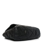 Lambskin Quilted Maxi Chanel 19 Flap Black