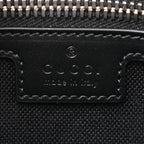 Soft GG Supreme Monogram Web Belt Bag Black Grey