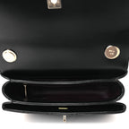Lambskin Quilted Small Trendy CC Dual Handle Flap Bag Black