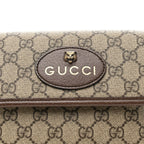 GG Supreme Monogram Neo Vintage Web Belt Bag Brown