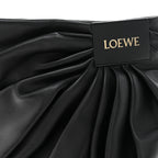 Mellow Nappa Draped Tote Black