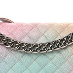 Caviar Quilted Medium Cuba Rainbow Boy Flap Multicolor
