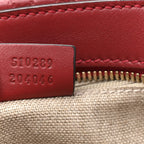 Soft Microguccissima Small Crossbody Bag Rosso