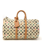 Monogram Craggy Keepall Bandouliere 45 Vanilla