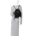 Calfskin Matelasse GG Marmont Dome Backpack Black