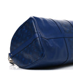 Taiga Monogram Eclipse Keepall Bandouliere 50 Pacific Blue