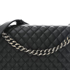 Caviar Quilted New Medium Boy Flap Black