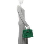 Togo Verso Birkin 30 Vert Vertigo Vert Fonce