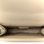 Textured Calfskin Crystal Mini Dionysus Shoulder Bag Mystic White