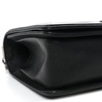 Lambskin Chevron Quilted Medium Boy Flap Black
