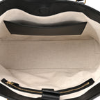 Calfskin GG Matelasse Medium Ophidia Shopping Tote Black