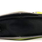 Canvas Quilted Medium Fluo Boy Flap Black Grey Yellow
