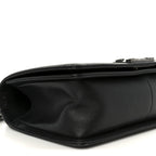 Caviar Quilted Medium Boy Flap Black