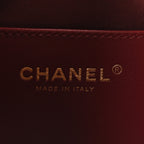 Caviar Quilted Mini Chanel 25 Handbag White