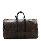 Monogram Macassar Keepall Bandouliere 55