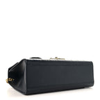 Guccissima Medium Padlock Shoulder Bag Black