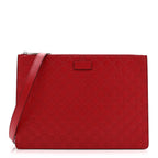 Guccissima Signature Messenger Bag Hibiscus Red
