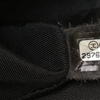 Caviar Quilted Medium Boy Flap Dark Grey
