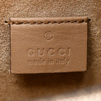 GG Supreme Monogram Small Dionysus Shoulder Bag Taupe