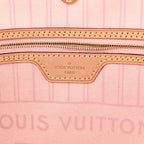 Damier Azur Neo Neverfull MM Rose Ballerine