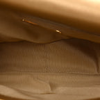 Metallic Goatskin Quilted Medium Chanel 19 Flap Gold