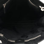 Soft GG Supreme Monogram Web Vertical Tote Black