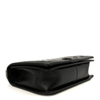 Calfskin Quilted Medium Boy Flap Black